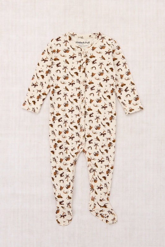 Baby Footed One-Piece - String Circus