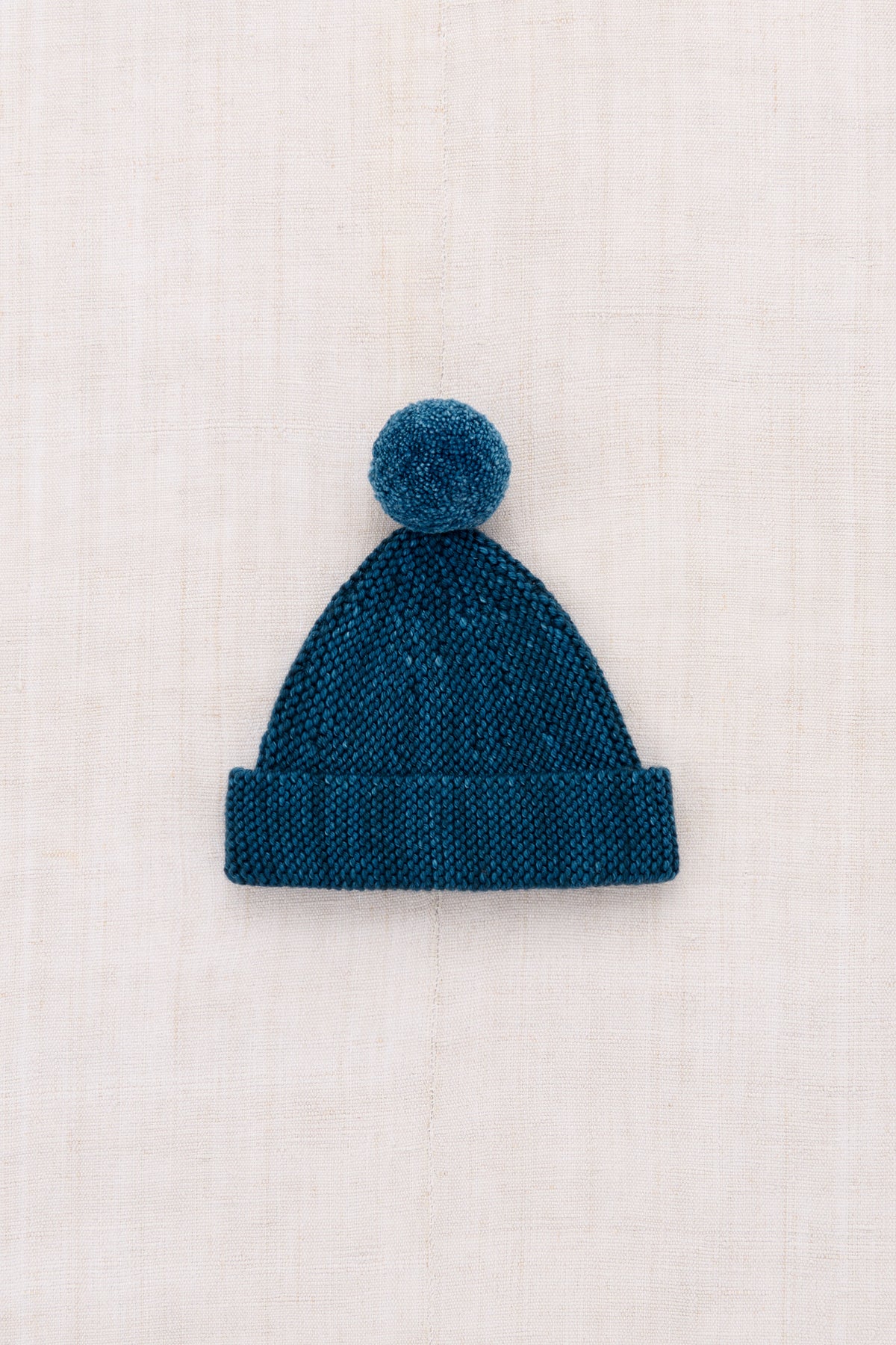 Baby Garter Hat - Moonlight
