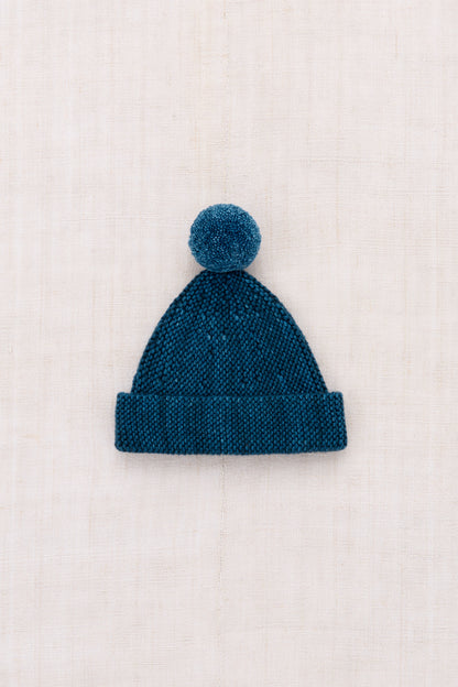 Baby Garter Hat - Moonlight