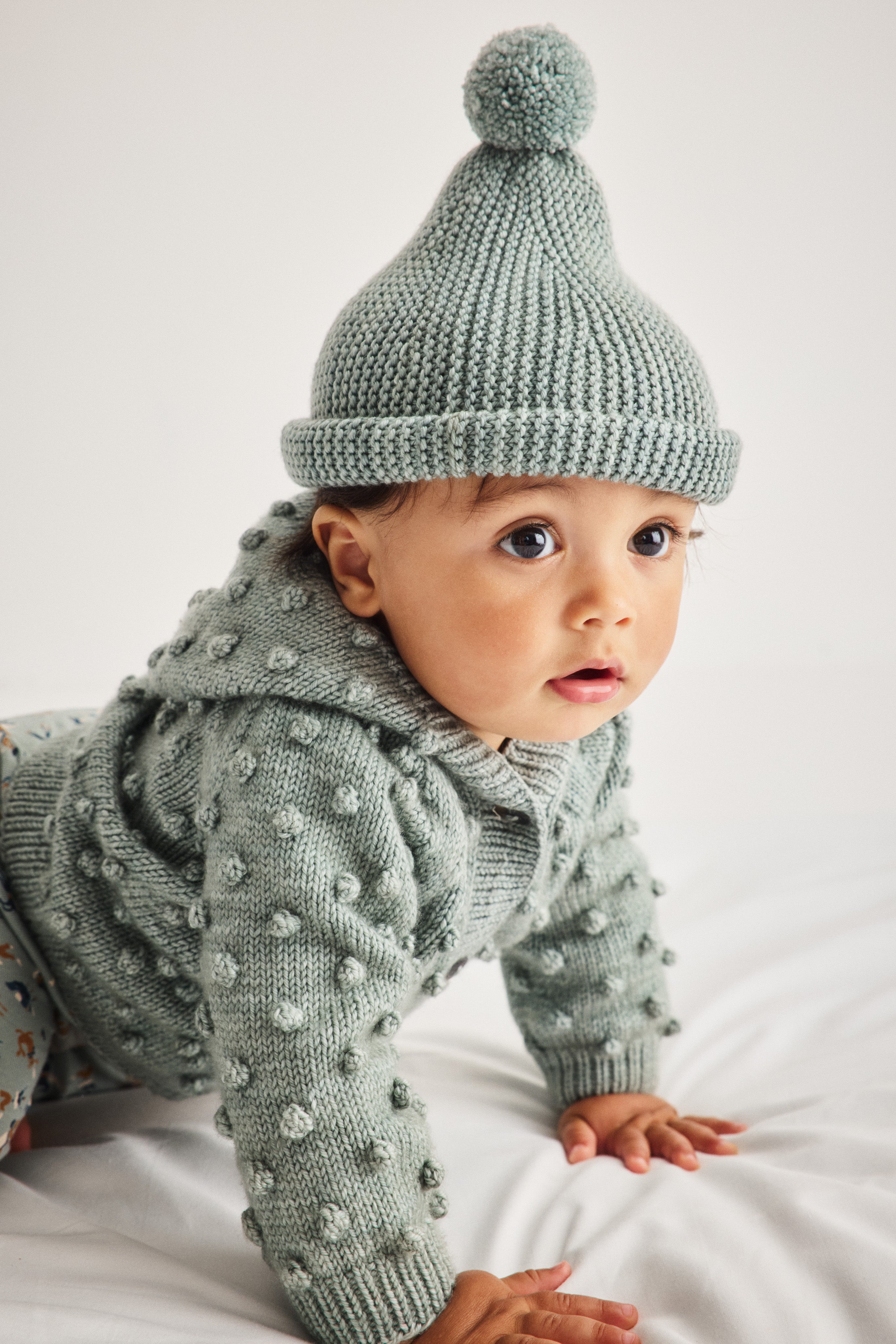 Baby Garter Hat – Misha & Puff