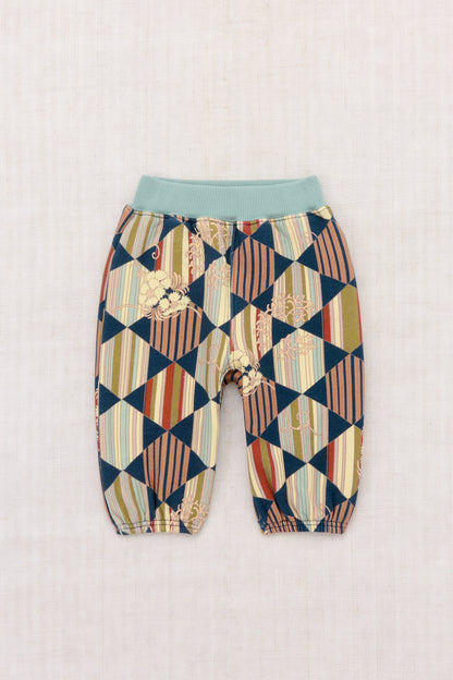 Baby Gymclass Jogger - Marine Blue Tessellation