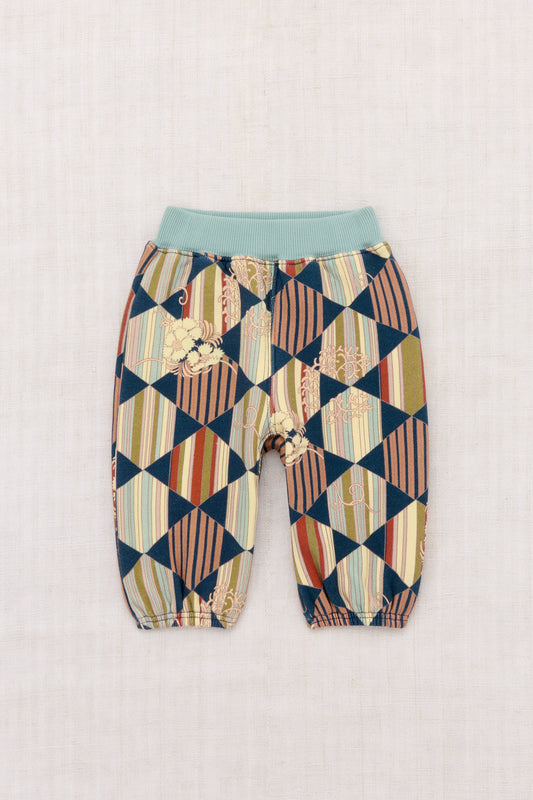 Baby Gymclass Jogger - Marine Blue Tessellation