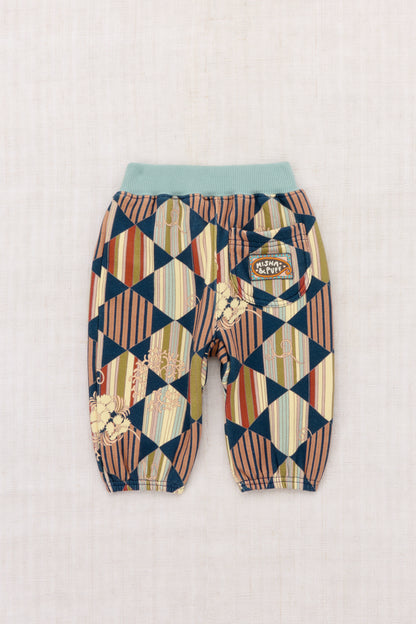 Baby Gymclass Jogger - Marine Blue Tessellation