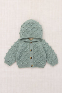 Baby Hooded Popcorn Cardigan - Onsen