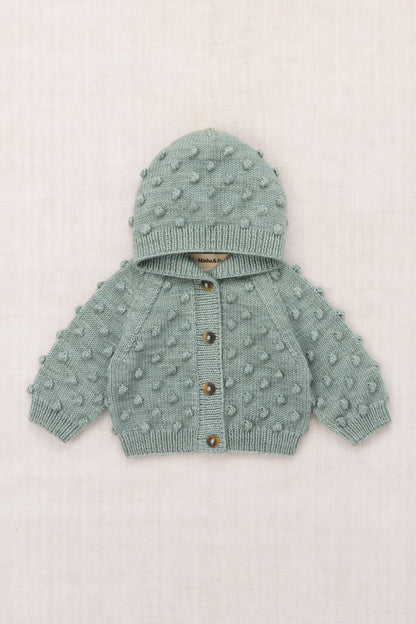 Baby Hooded Popcorn Cardigan - Onsen