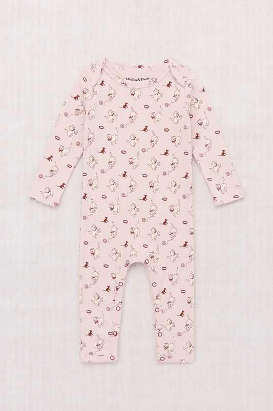 Baby Jumpsuit - Candyfloss Cat & Mouse