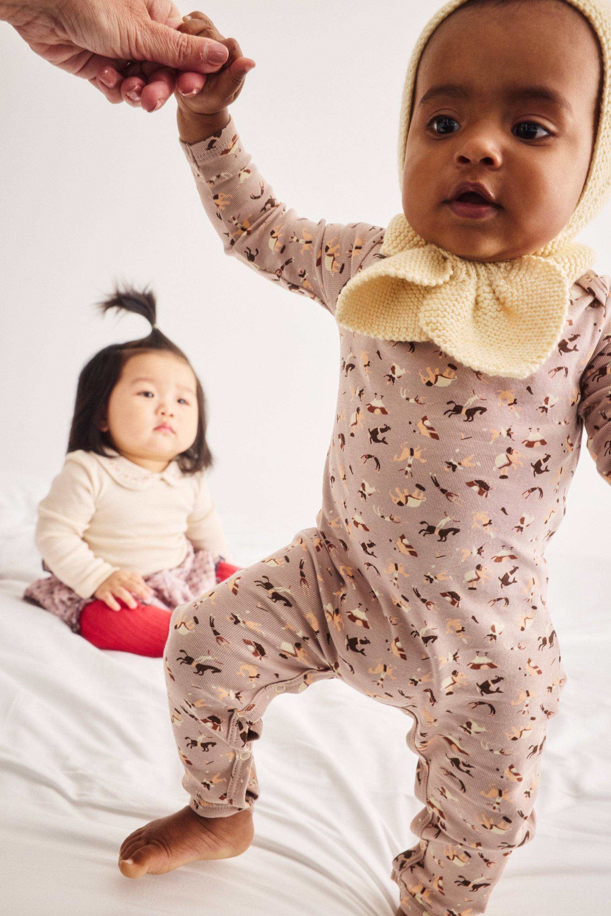 Baby Jumpsuit - Turtledove Circus