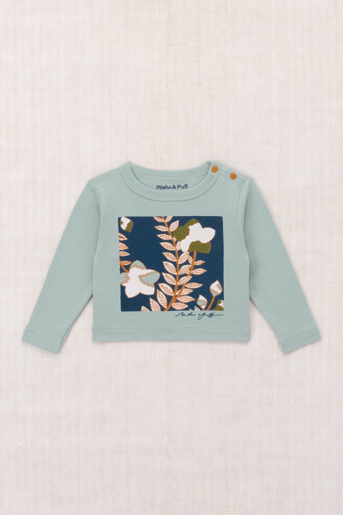 Baby Kikyo Flower Boxy Top - Onsen