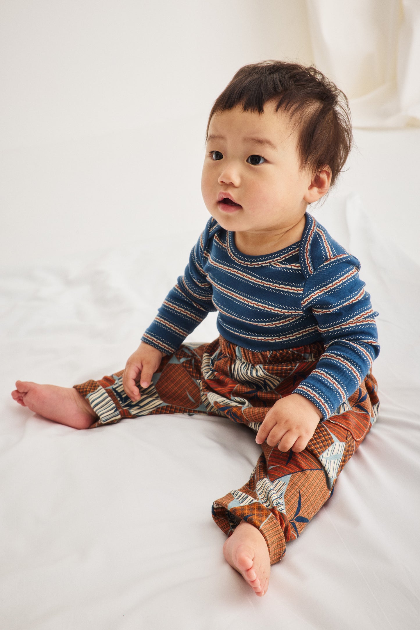 Baby Koji Pant - Rose Gold Kyoto