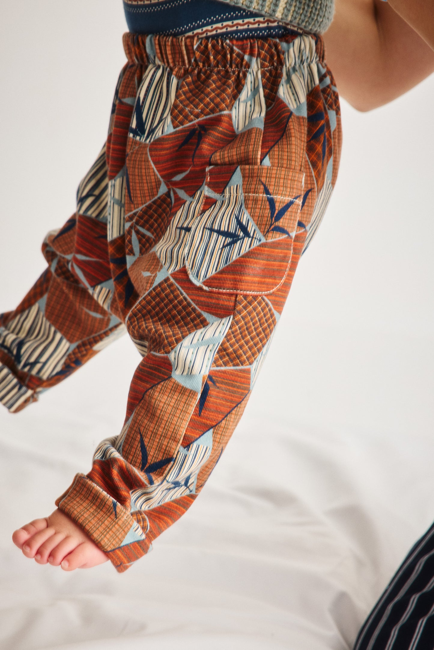 Baby Koji Pant - Rose Gold Kyoto