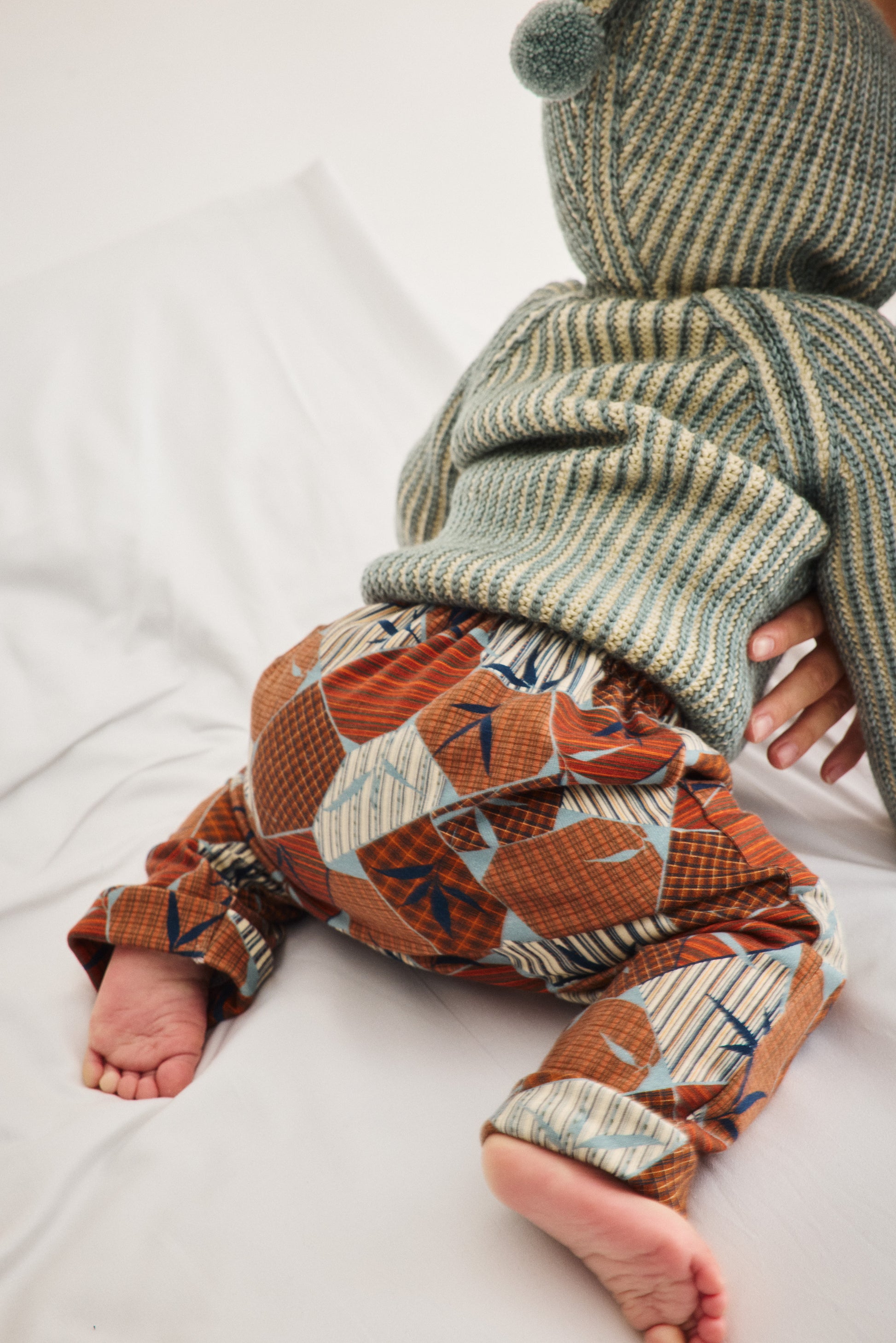 Baby Koji Pant - Rose Gold Kyoto