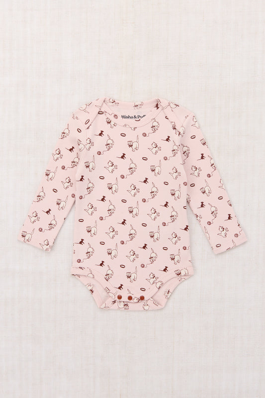 Baby Lap Onesie - Candyfloss Cat & Mouse