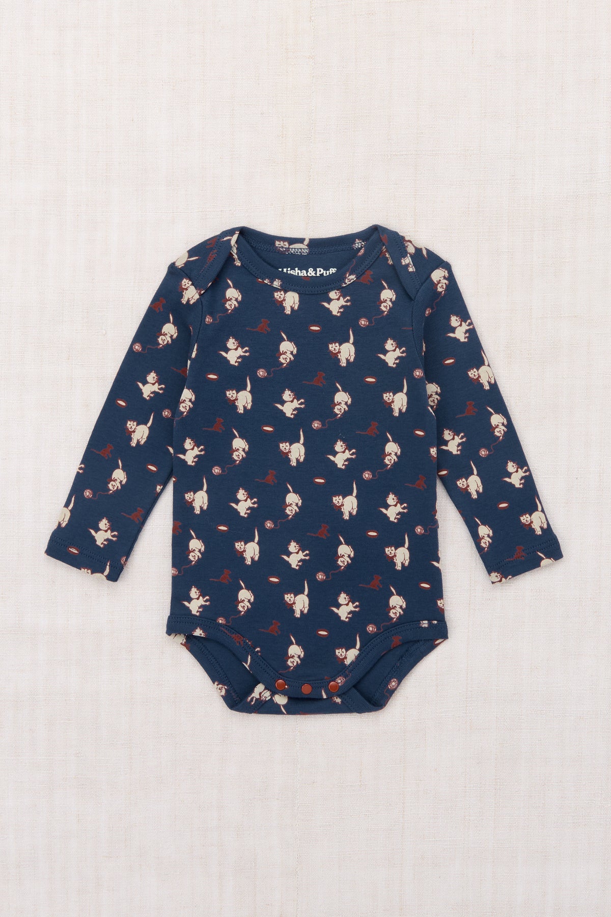 Baby Lap Onesie - Moonlight Cat & Mouse