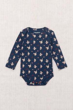 Baby Lap Onesie - Moonlight Cat & Mouse