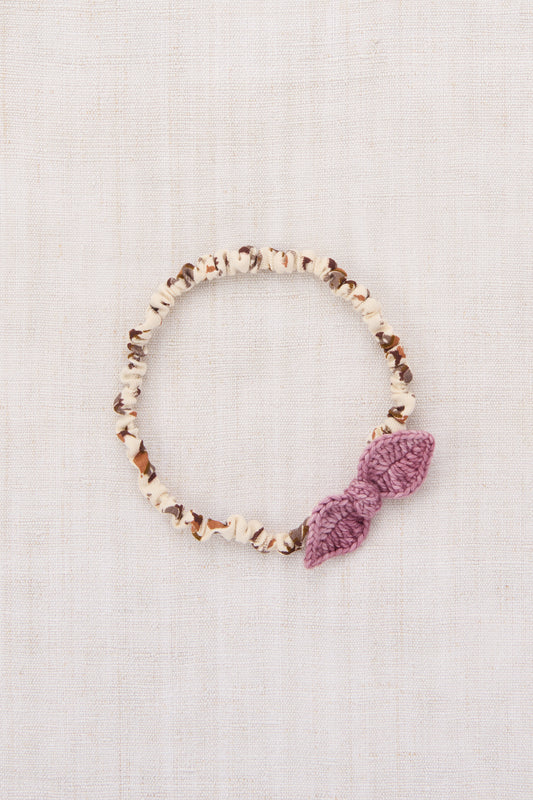 Baby Leaf Headband - Antique Rose