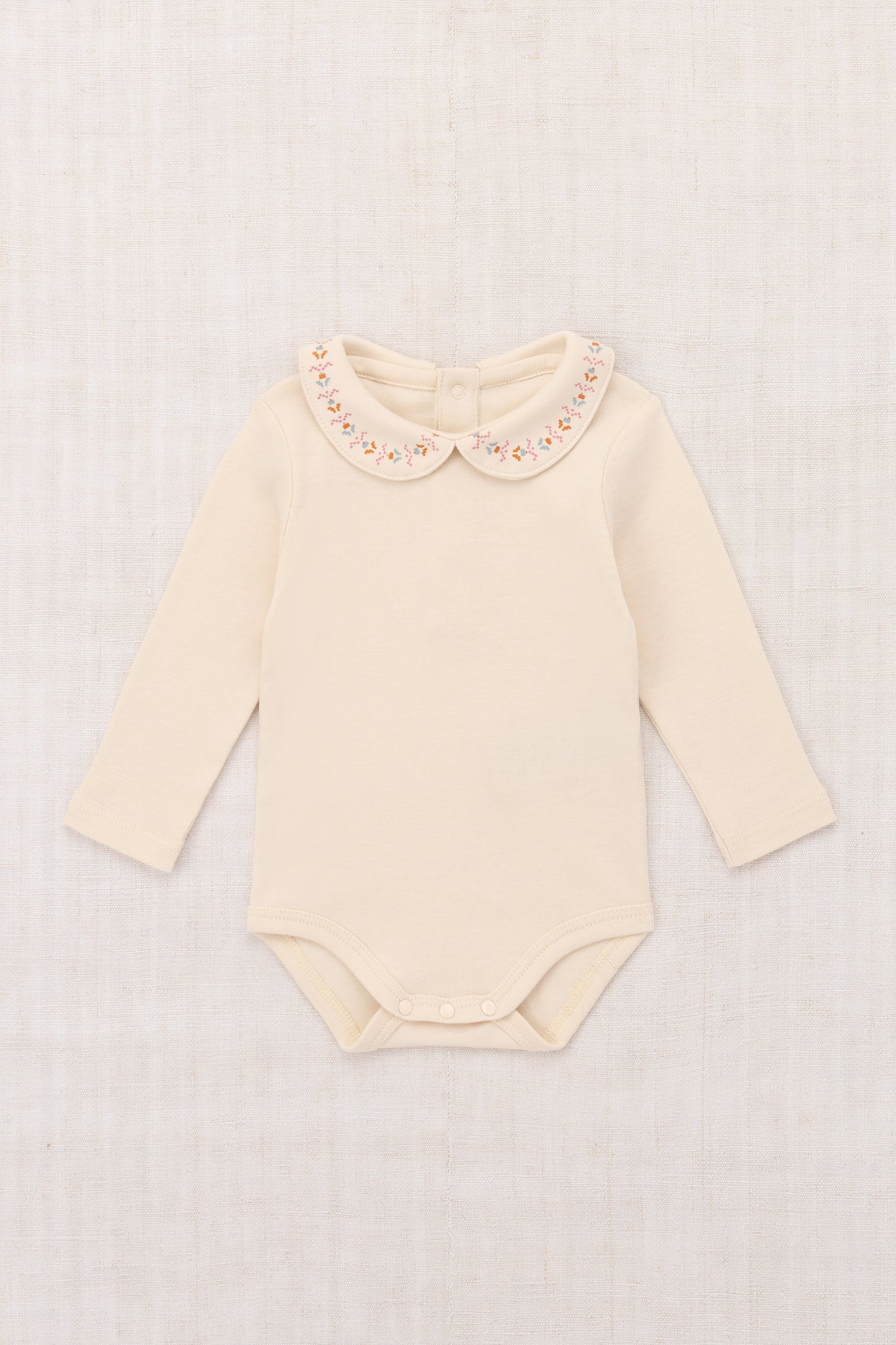 Baby Millefleurs Petit Collar Onesie - String