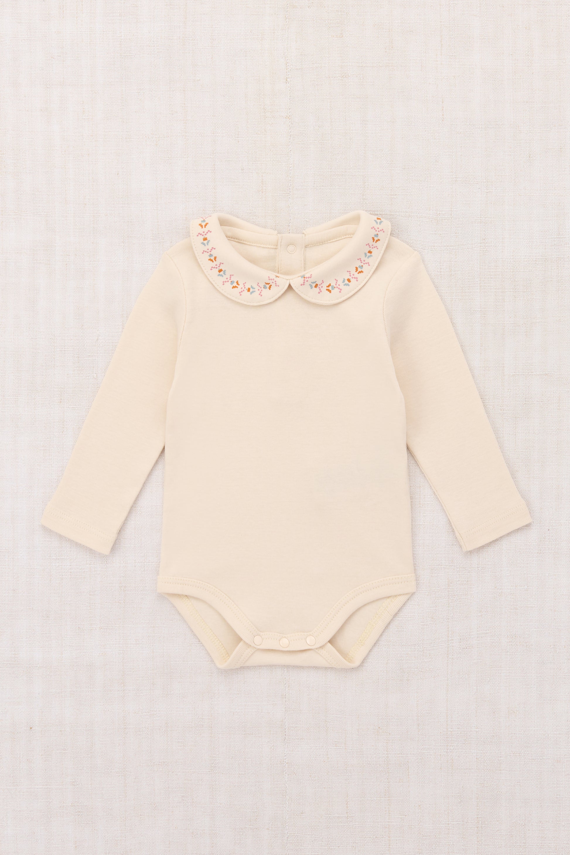 Baby Millefleurs Petit Collar Onesie - String