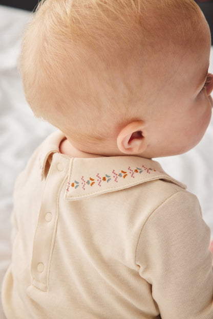 Baby Millefleurs Petit Collar Onesie - String