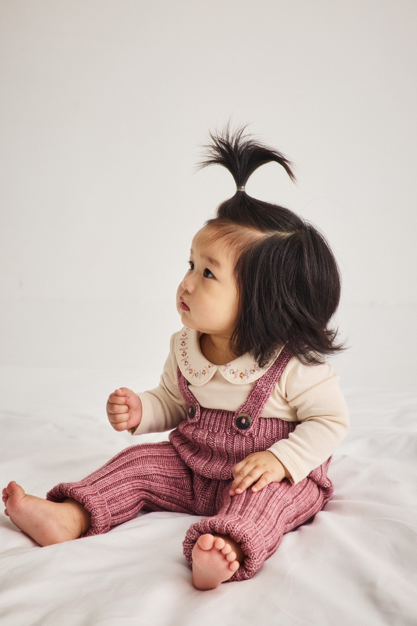 Baby Millefleurs Petit Collar Onesie - String
