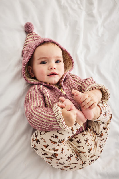 Baby North Wind Jacket - Antique Rose