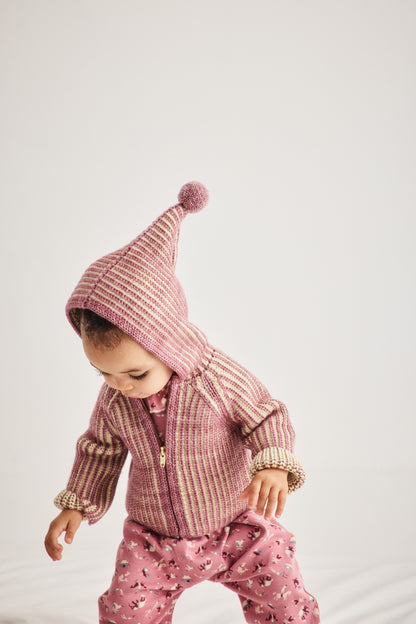 Baby North Wind Jacket - Antique Rose