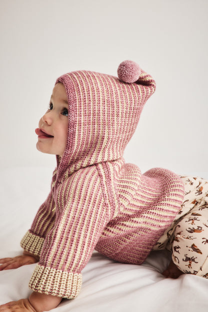 Baby North Wind Jacket - Antique Rose