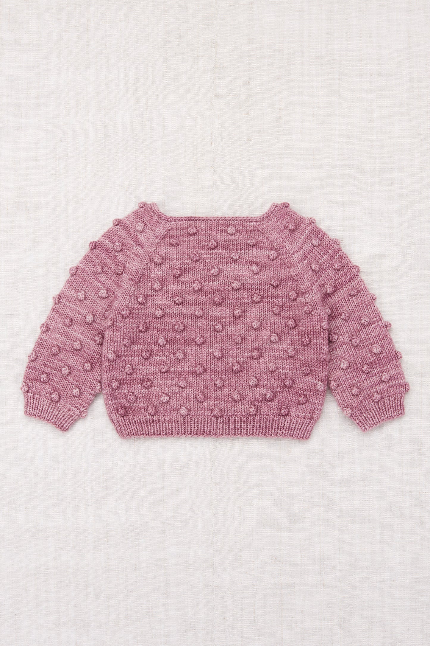 Baby Original Popcorn Sweater - Antique Rose