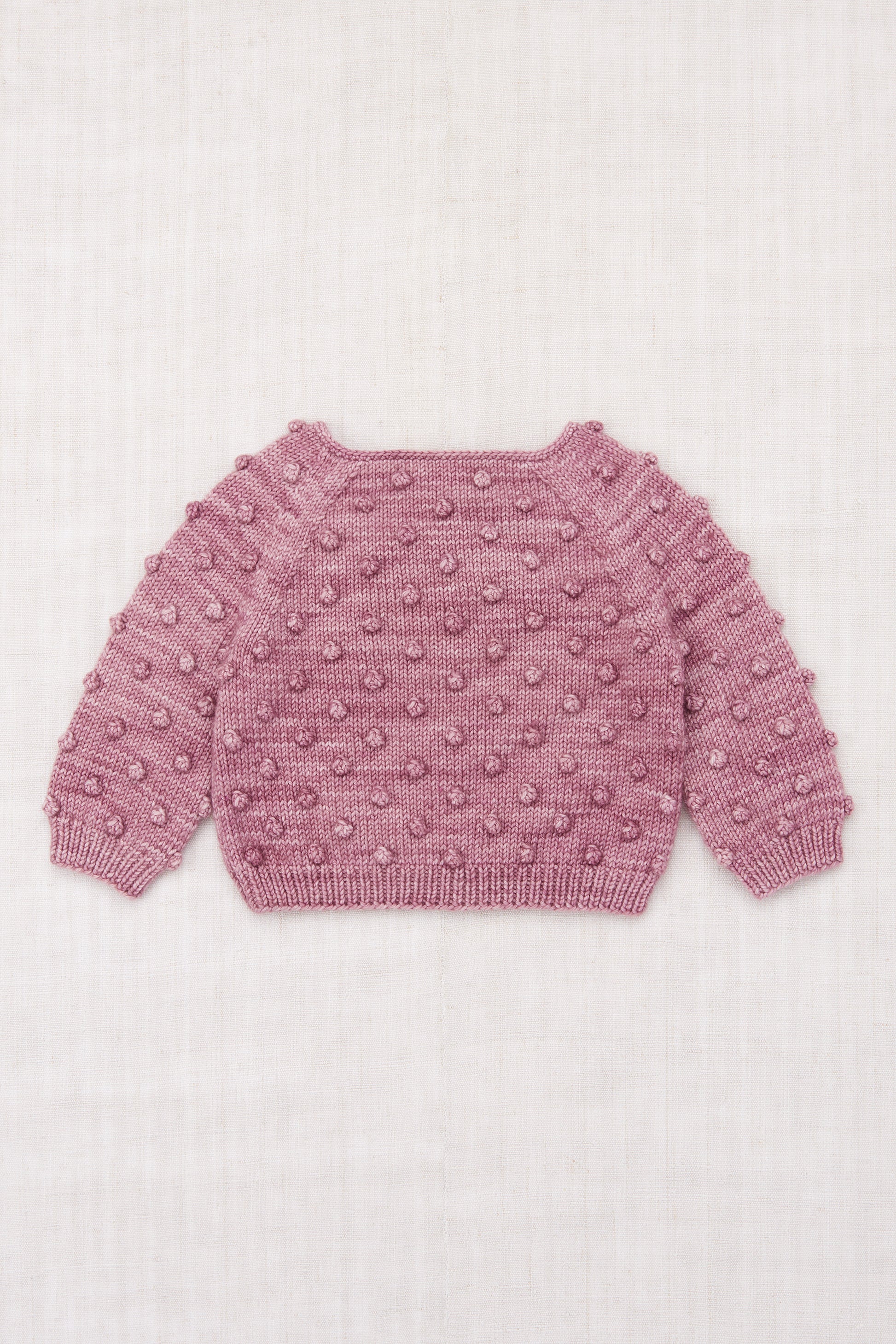 Baby Original Popcorn Sweater - Antique Rose