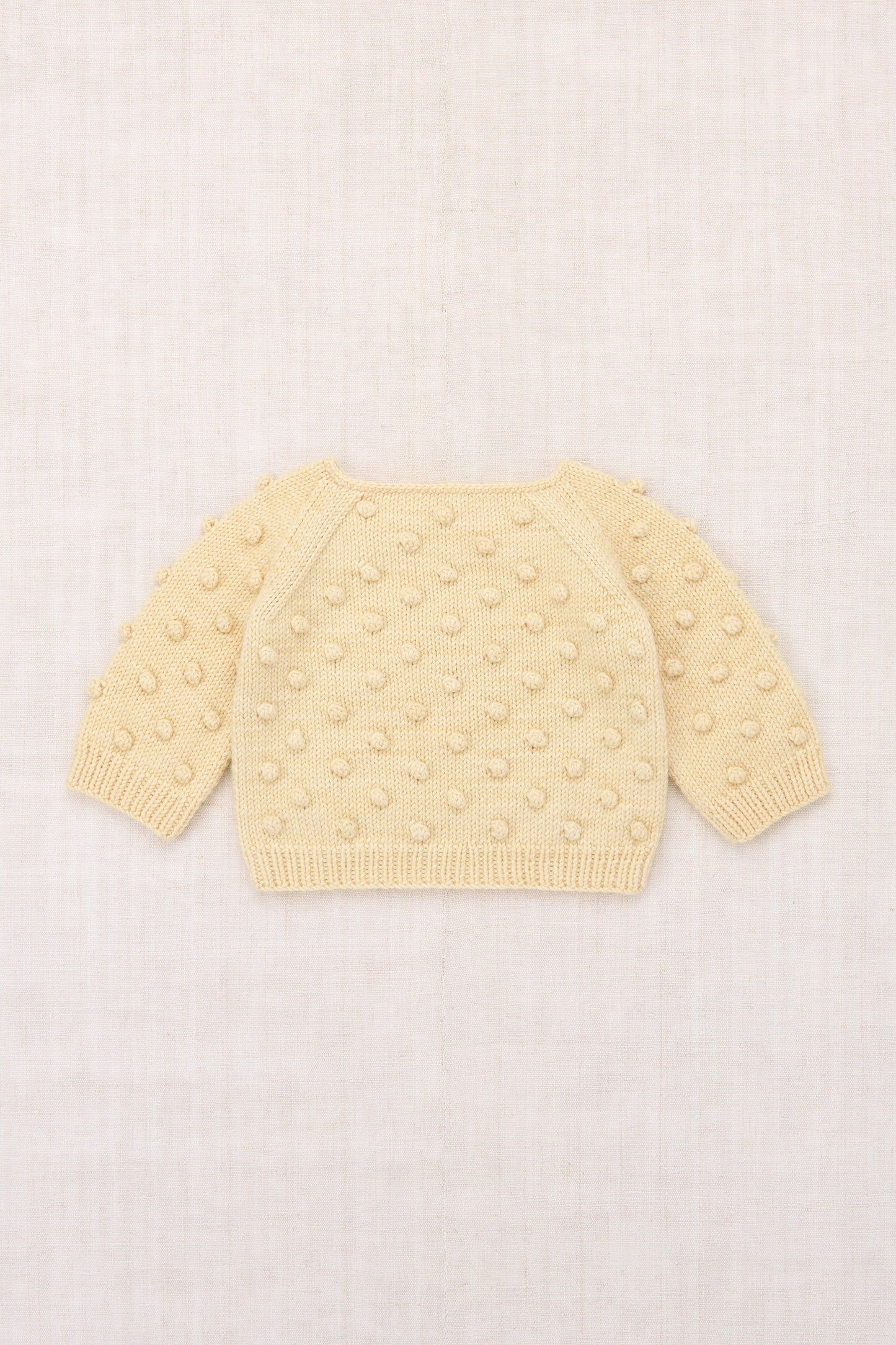 Baby Original Popcorn Sweater - Shortbread
