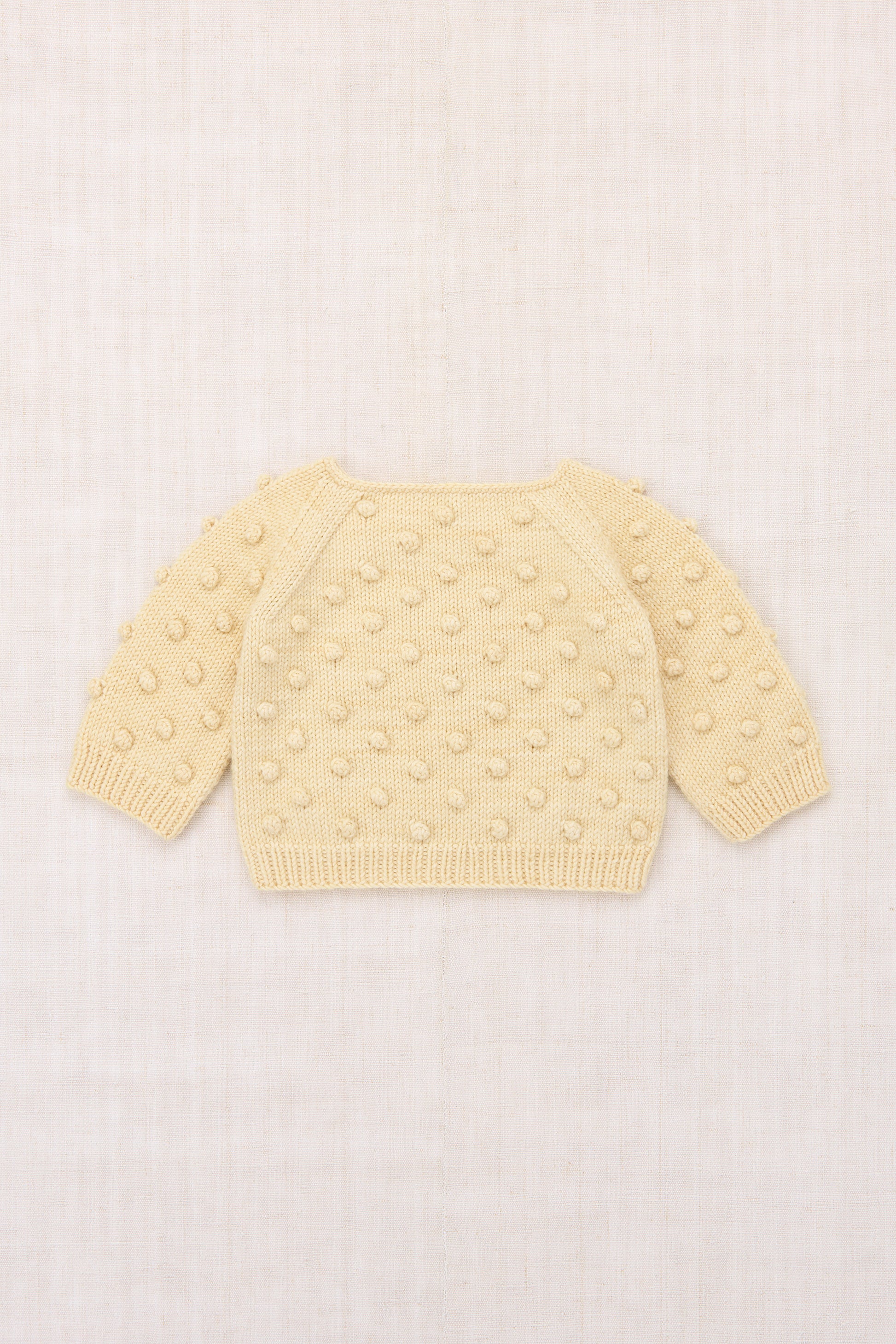 Baby Original Popcorn Sweater - Shortbread