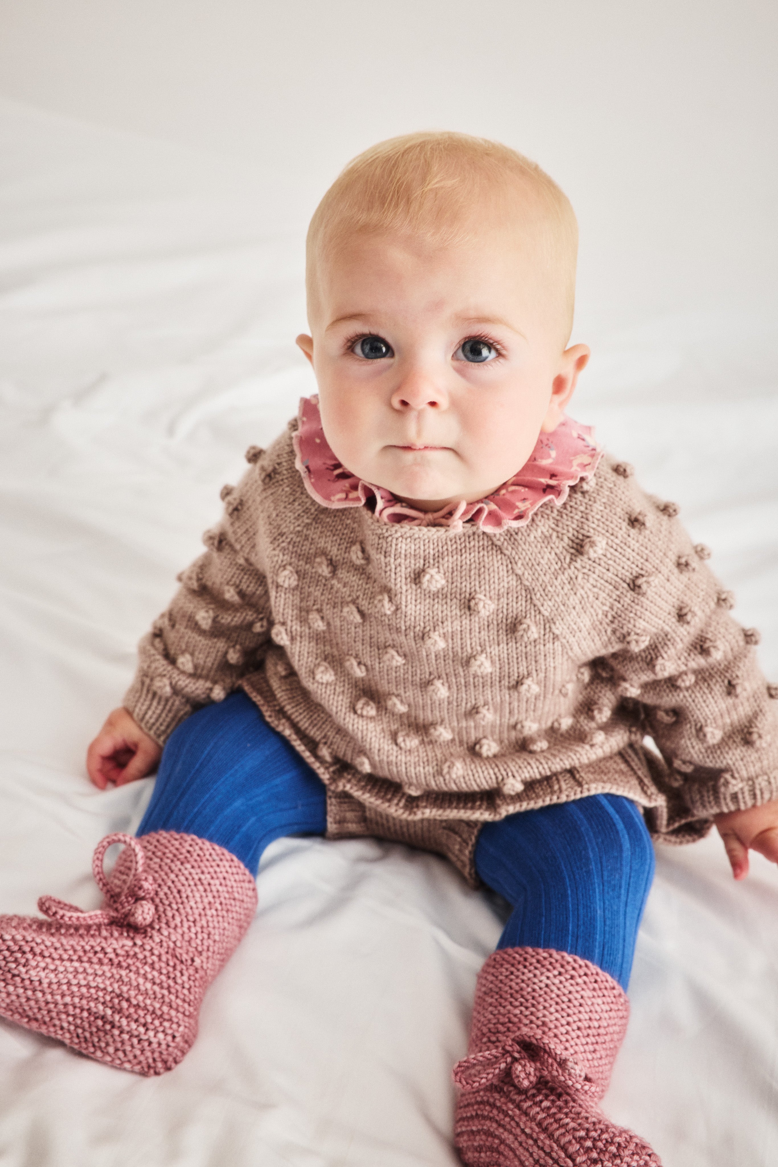 Baby Original Popcorn Sweater – Misha & Puff