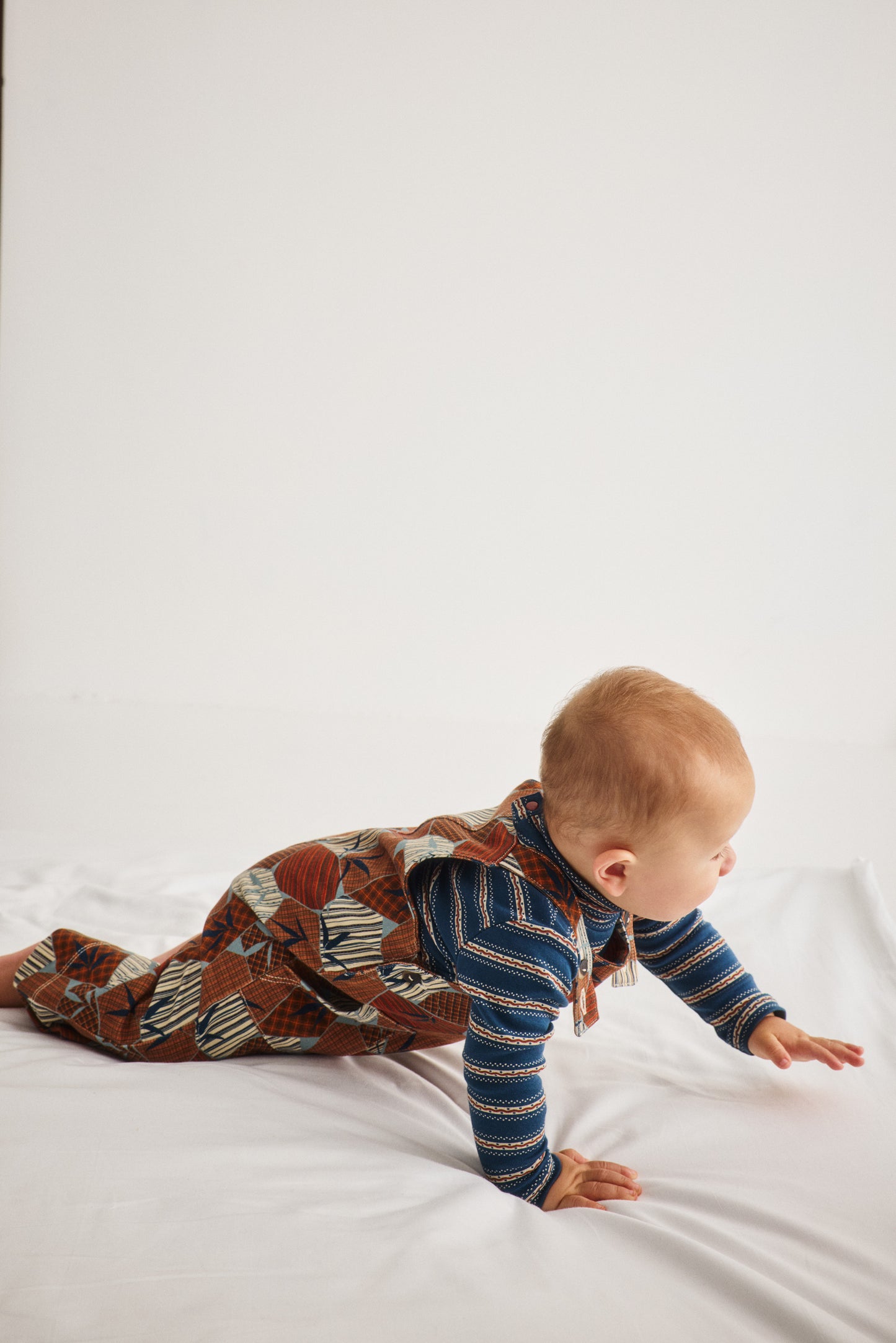 Baby Overall - Rose Gold Kyoto