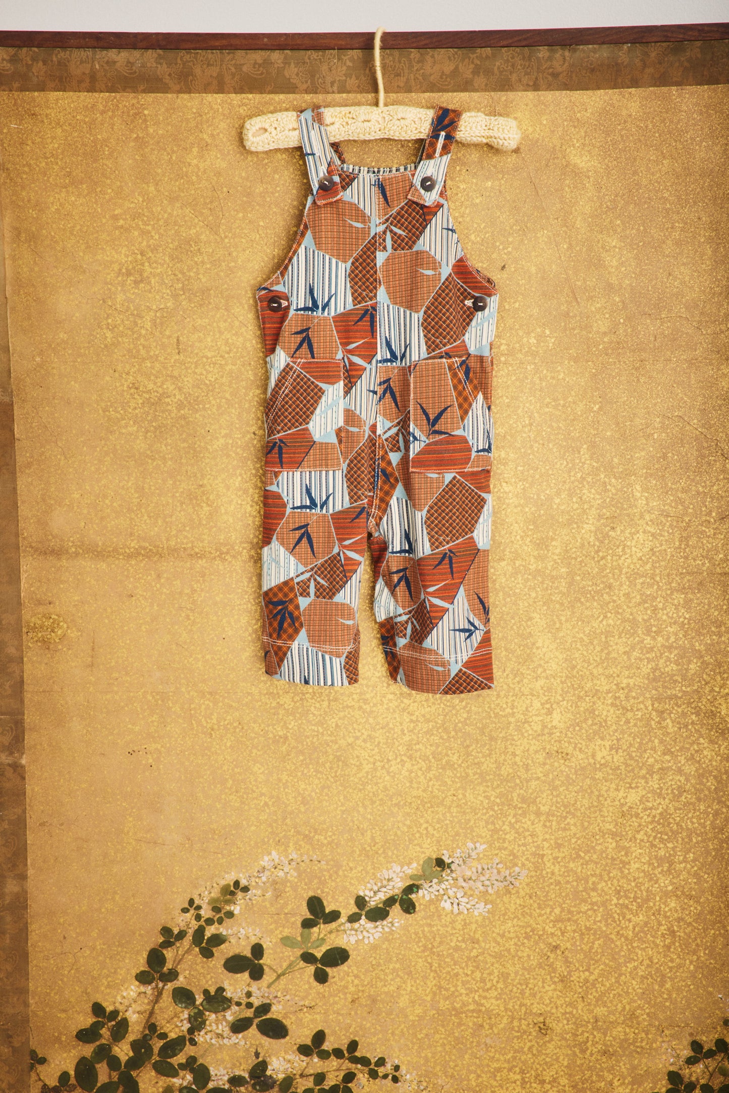 Baby Overall - Rose Gold Kyoto