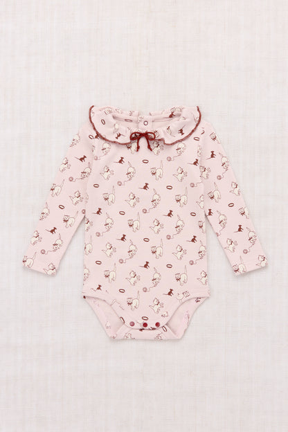 Baby Pattie Onesie - Candyfloss Cat & Mouse