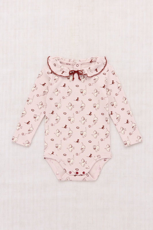 Baby Pattie Onesie - Candyfloss Cat & Mouse