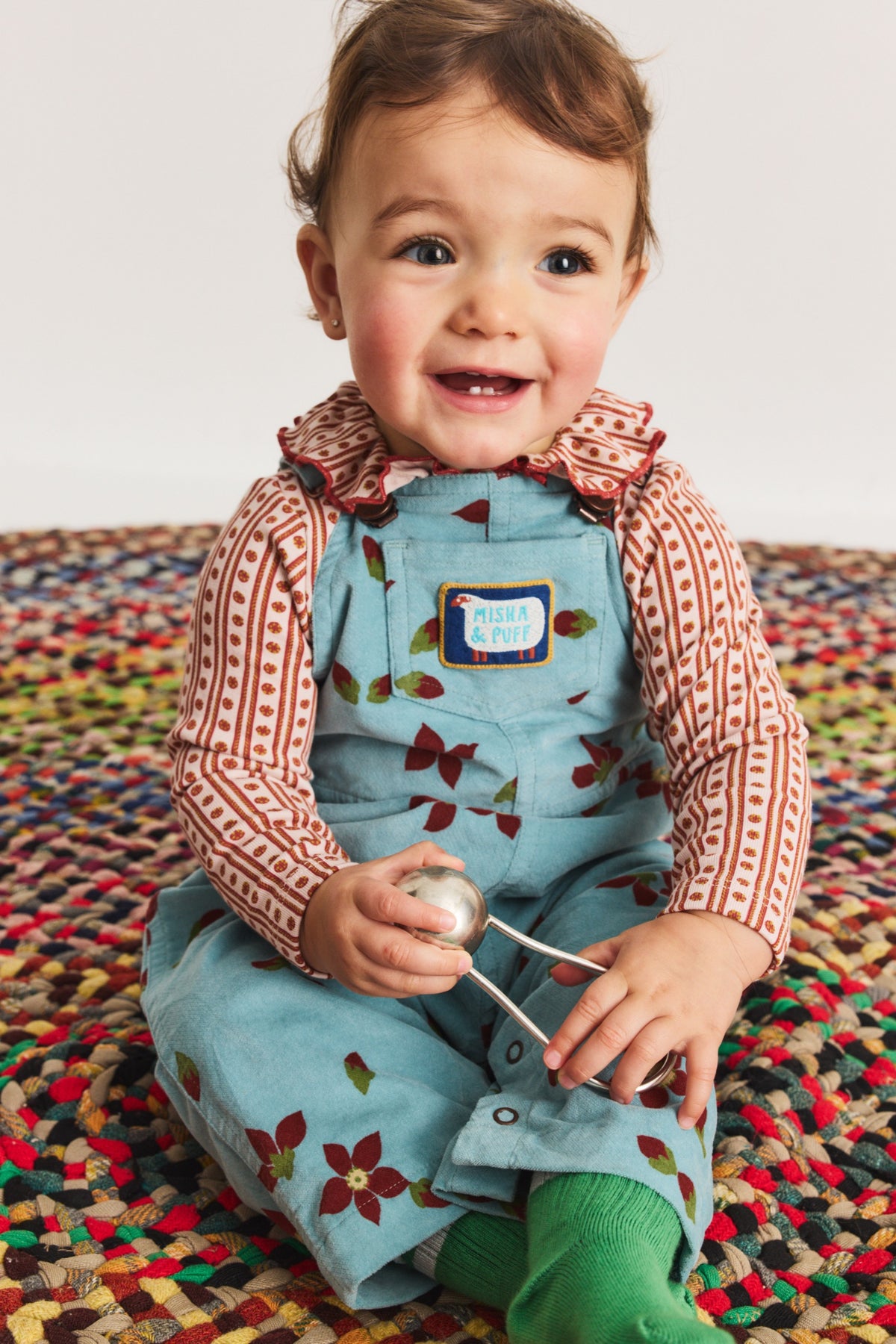 Baby Pattie Onesie - Candyfloss Little House Floral