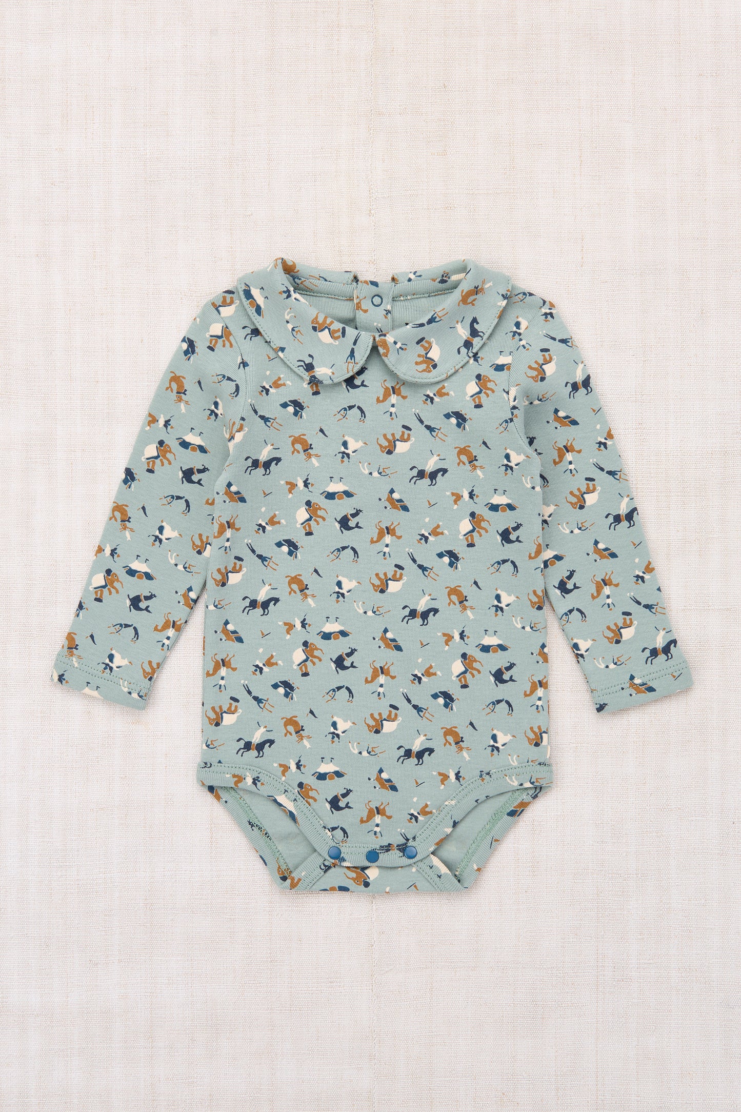 Baby Petit Collar Onesie - Onsen Circus