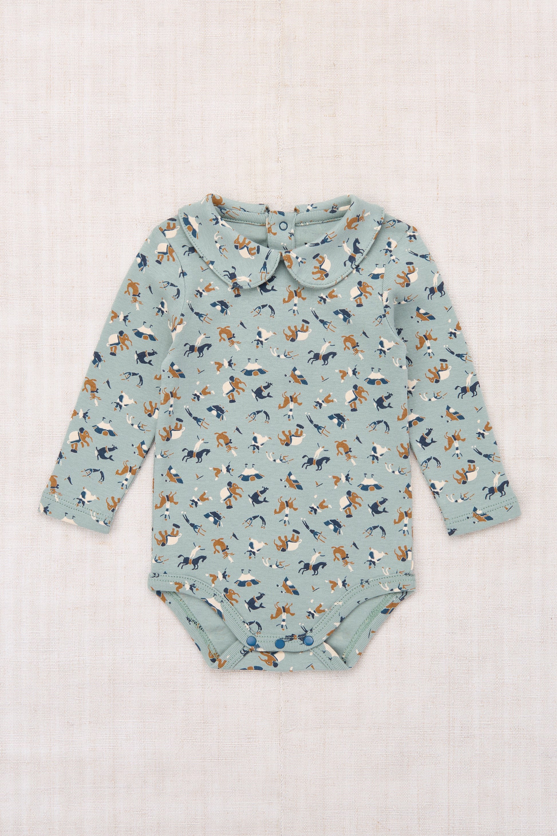 Baby Petit Collar Onesie - Onsen Circus