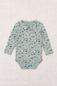 Baby Petit Collar Onesie - Onsen Circus