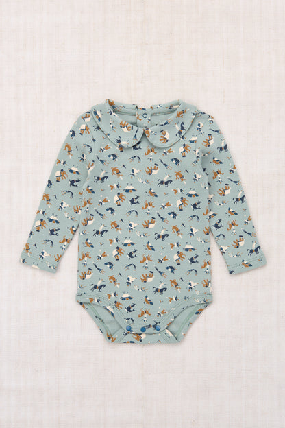 Baby Petit Collar Onesie - Onsen Circus
