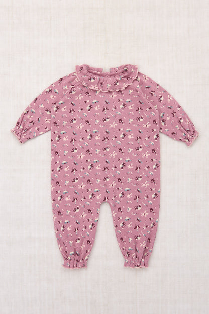 Baby Pierrot Onesie - Antique Rose Circus