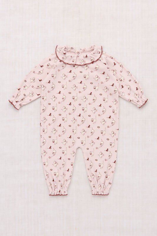 Baby Pierrot Onesie - Candyfloss Cat & Mouse