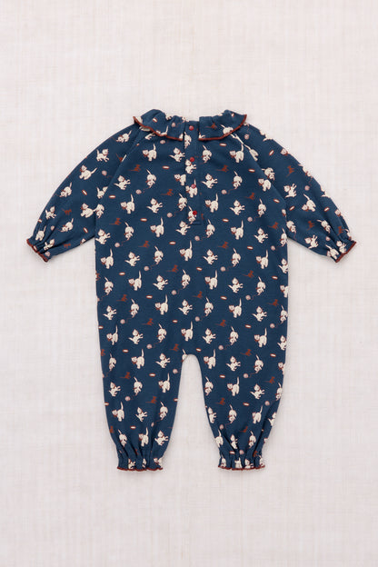 Baby Pierrot Onesie - Moonlight Cat & Mouse