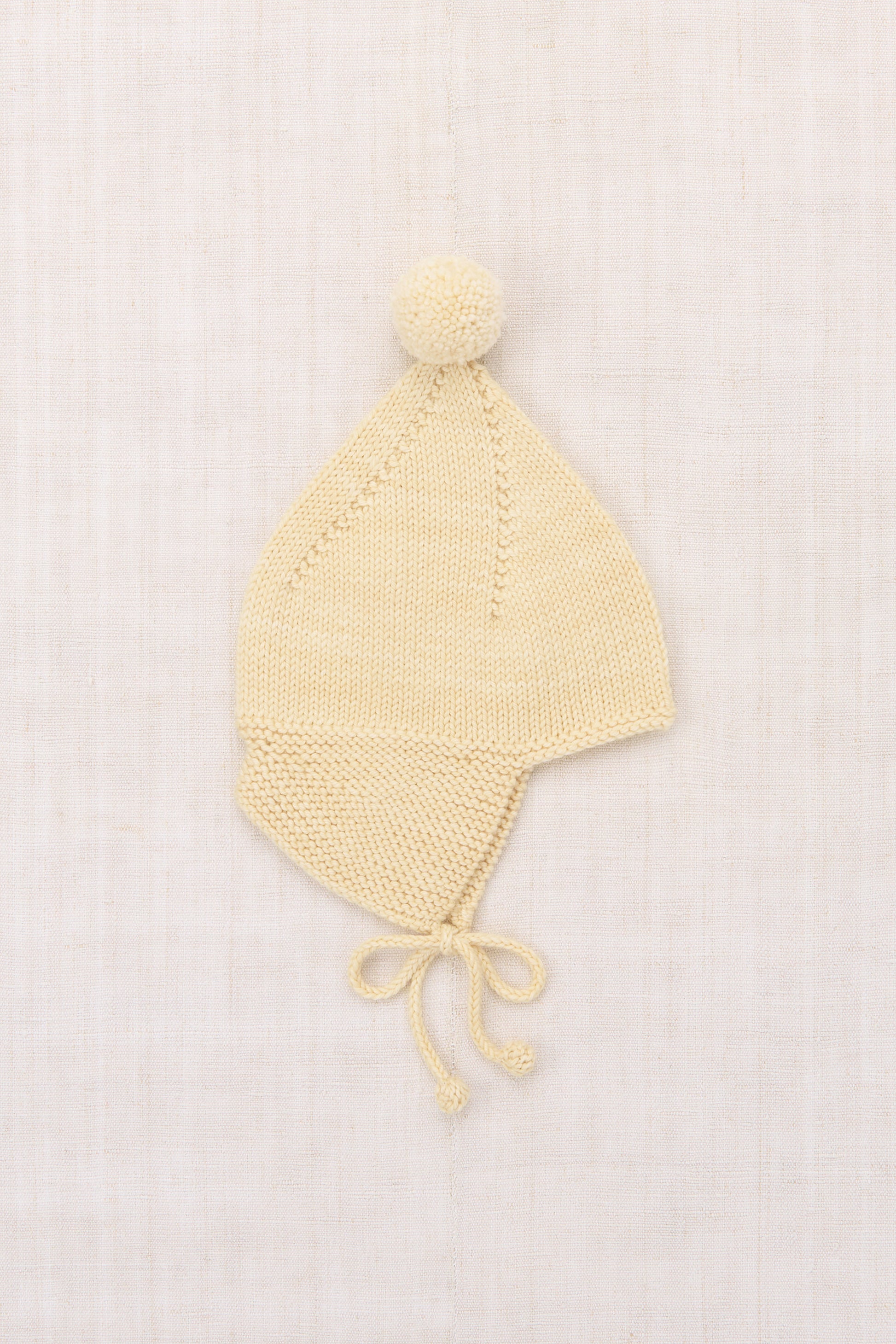 Baby Pointy Peak Hat - Shortbread