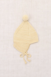 Baby Pointy Peak Hat - Shortbread