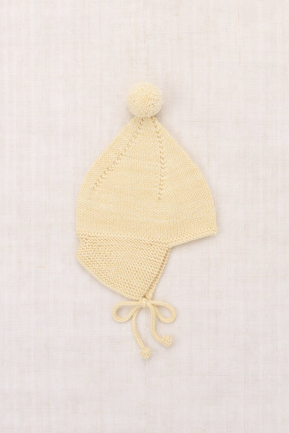 Baby Pointy Peak Hat - Shortbread