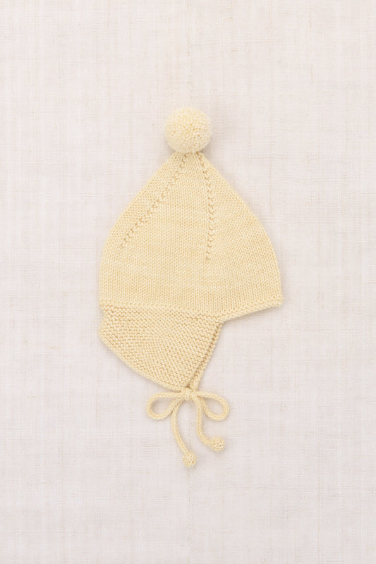 Baby Pointy Peak Hat - Shortbread