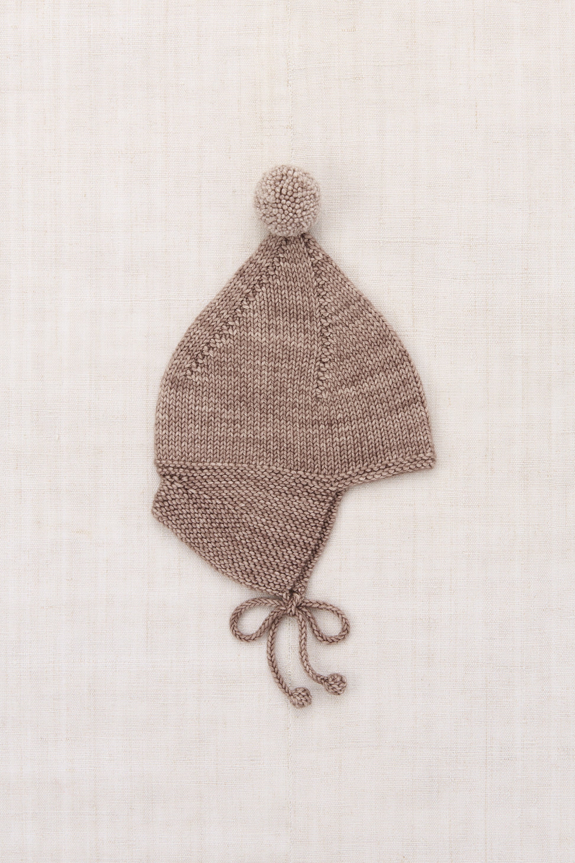 Baby Pointy Peak Hat - Turtledove