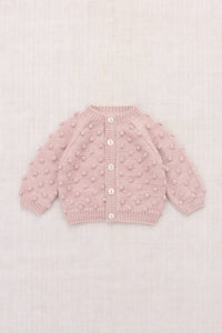 Baby Popcorn Cardigan - Candyfloss