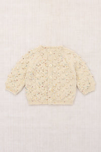 Baby Popcorn Cardigan - Snowglobe Confetti